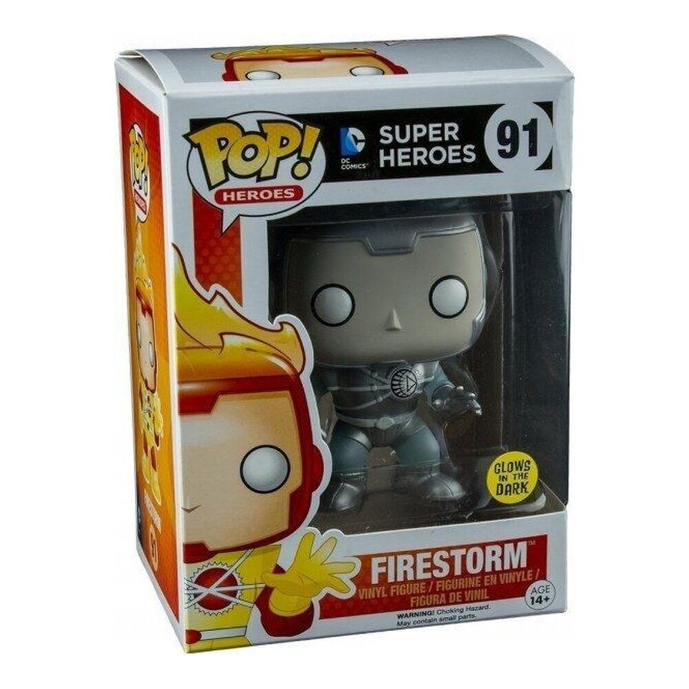 Funko pop! dc super heroes - firestorm (glow in the dark)