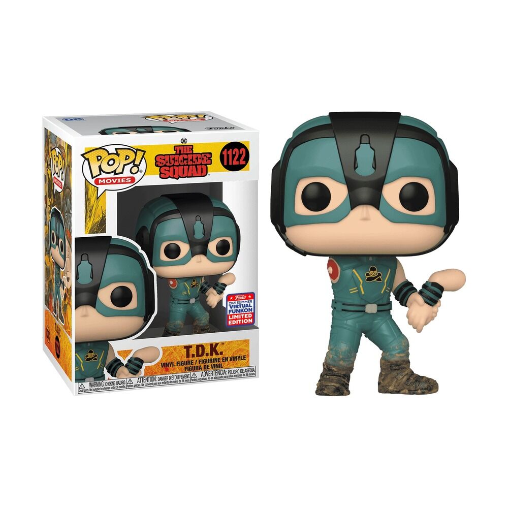 Funko pop! dc el escruadrón suicida - t.d.k. sdcc21