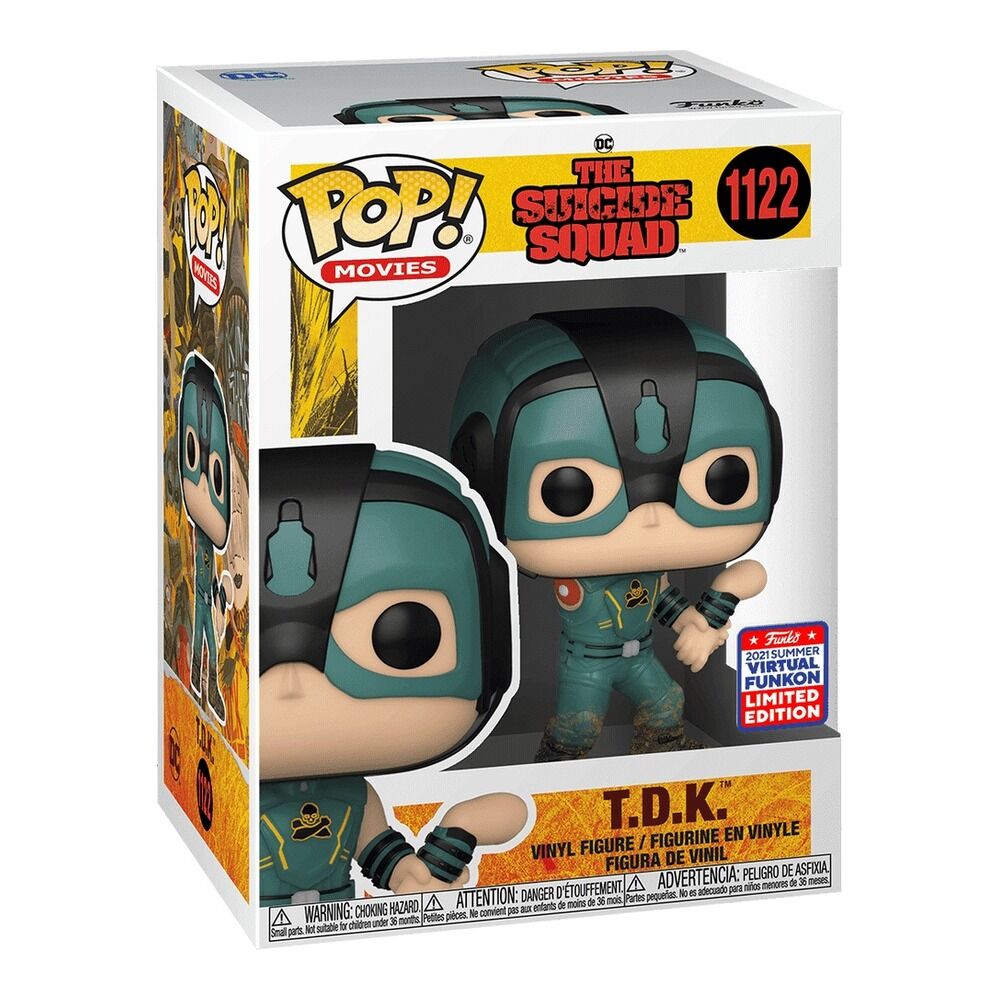 Funko pop! dc el escruadrón suicida - t.d.k. sdcc21