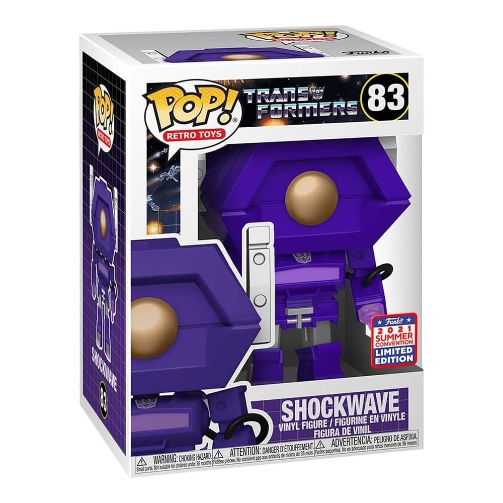 Funko pop! transformers - shockwave exclusivo scc21