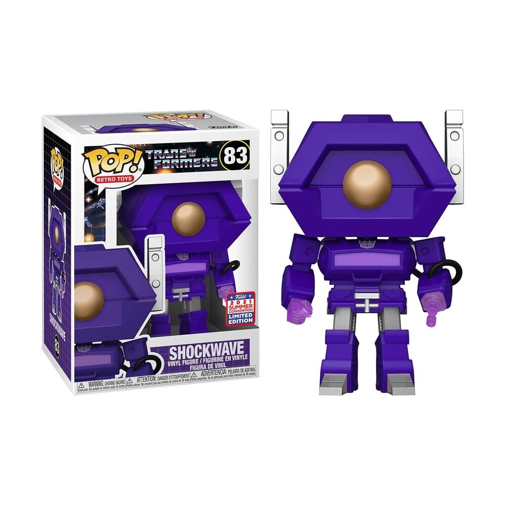 Funko pop! transformers - shockwave exclusivo scc21