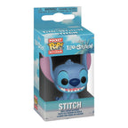 Funko pocket pop! disney - llavero lilo & stitch (sentado sonriendo)