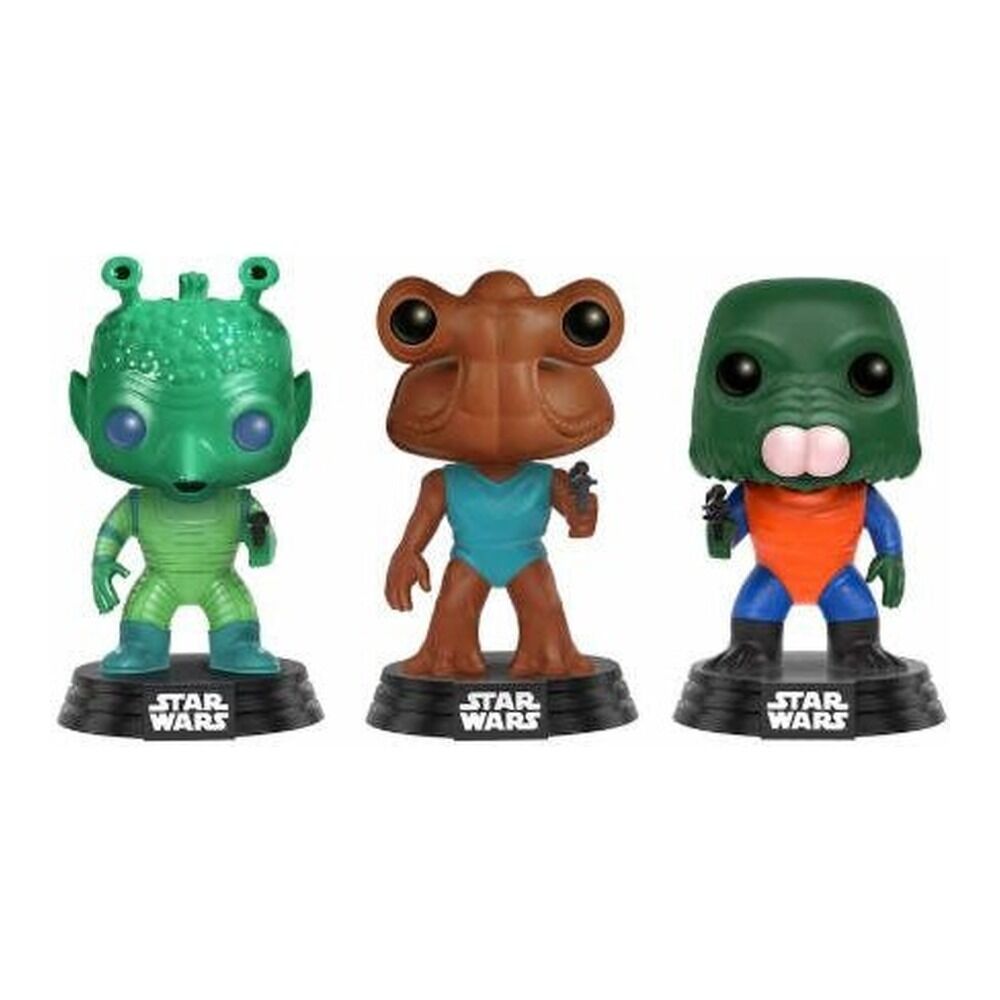 Funko pop! star wars - greedo, hammerhead y walrus man