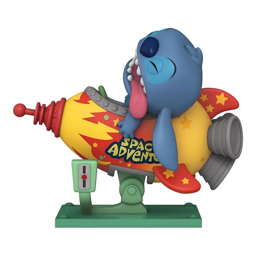 Funko pop! disney - rides lilo & stitch - stitch en cohete