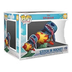 Funko pop! disney - rides lilo & stitch - stitch en cohete