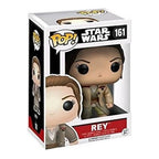 Funko pop! star wars - rey con la chaqueta de finn