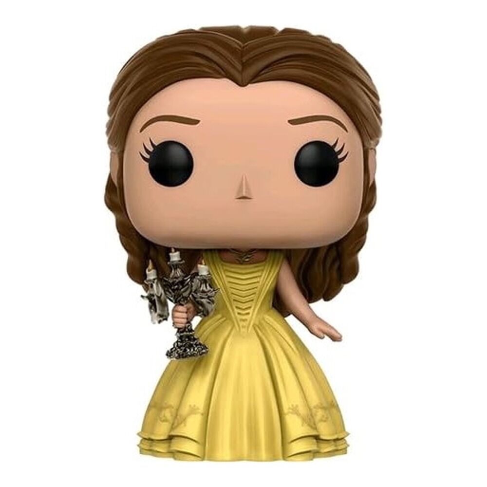 Funko pop! disney - la bella y la bestia (live action) - bella con candelabro