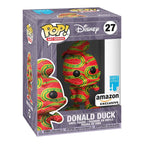 Funko pop! art series disney - pato donald exclusivo + caja protectora