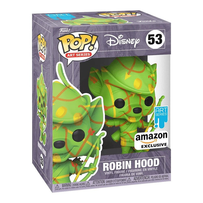 Funko pop! art series disney - robin hood exclusivo + caja protectora Main Image