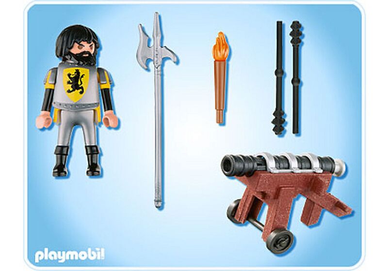 Playmobil 4870 caonero de los caballeros del león