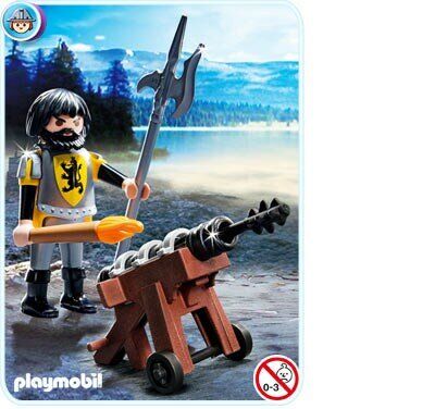 Playmobil 4870 caonero de los caballeros del león