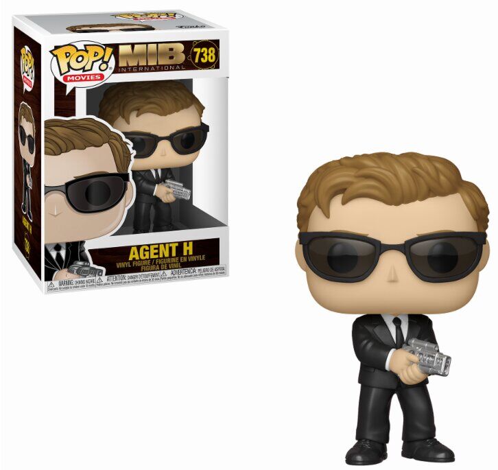 Funko pop! men in black: international - figura agente h