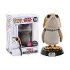 Funko pop! star wars: los últimos jedi - porg (flocado) exclusivo