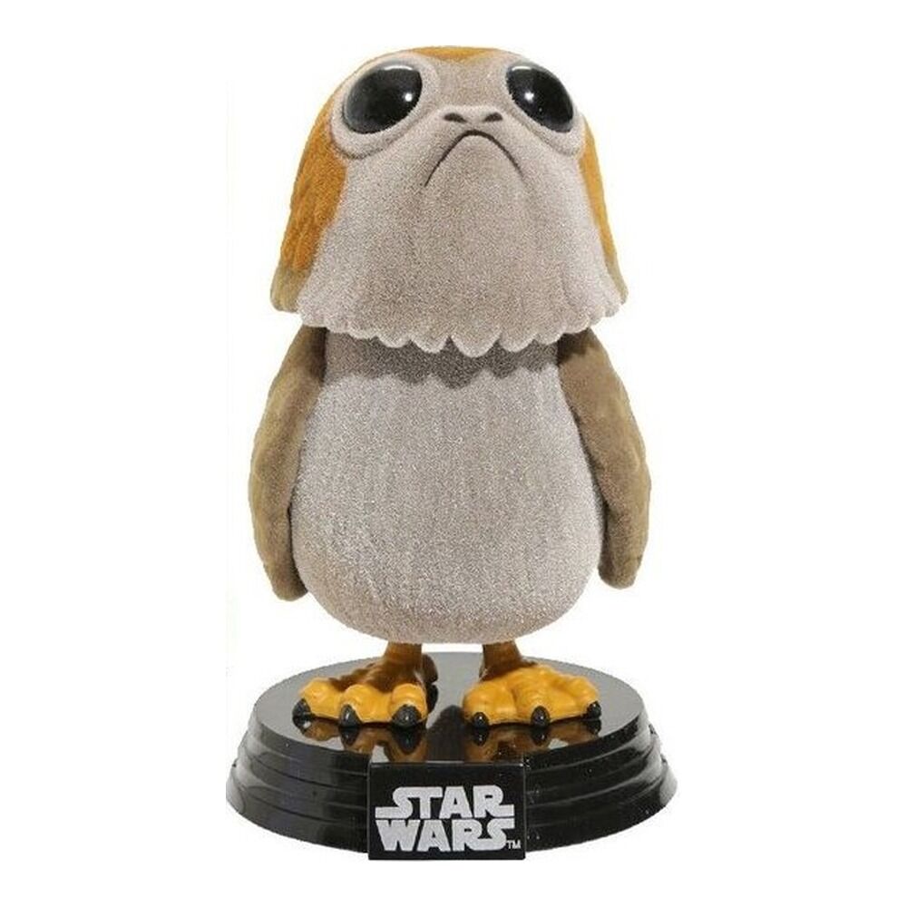 Funko pop! star wars: los últimos jedi - porg (flocado) exclusivo