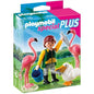 Playmobil 4758 cuidador de zoo con pájaros exóticos
