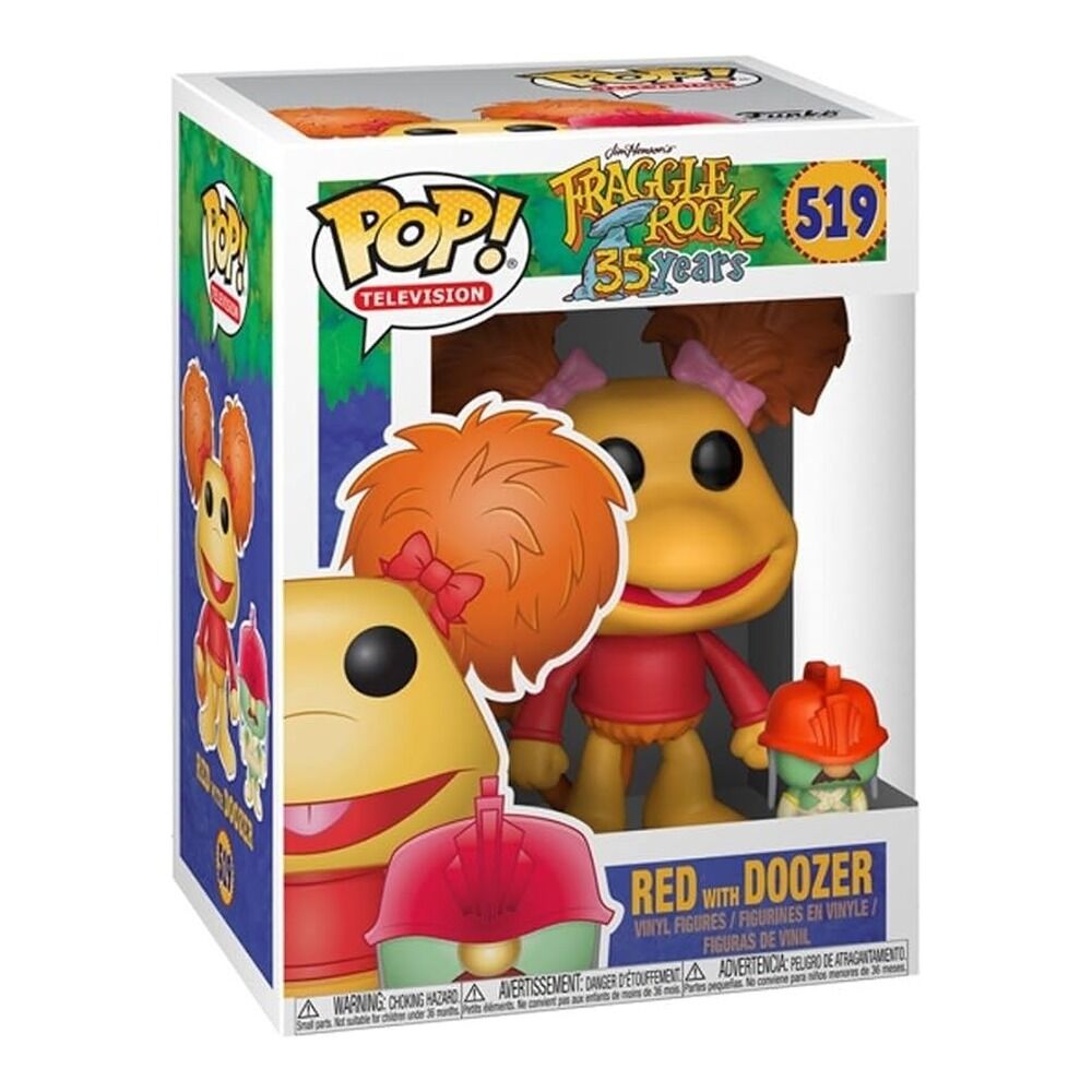 Funko pop! fraggle rock - red con doozer