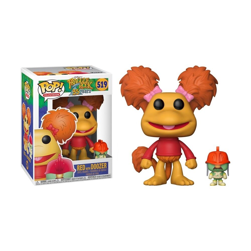 Funko pop! fraggle rock - red con doozer
