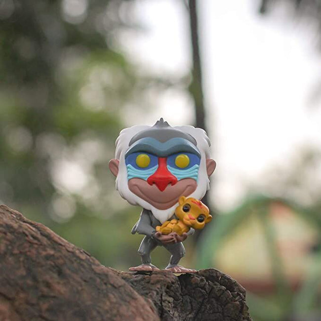 Funko pop! disney - el rey león - rafiki con baby simba Main Image