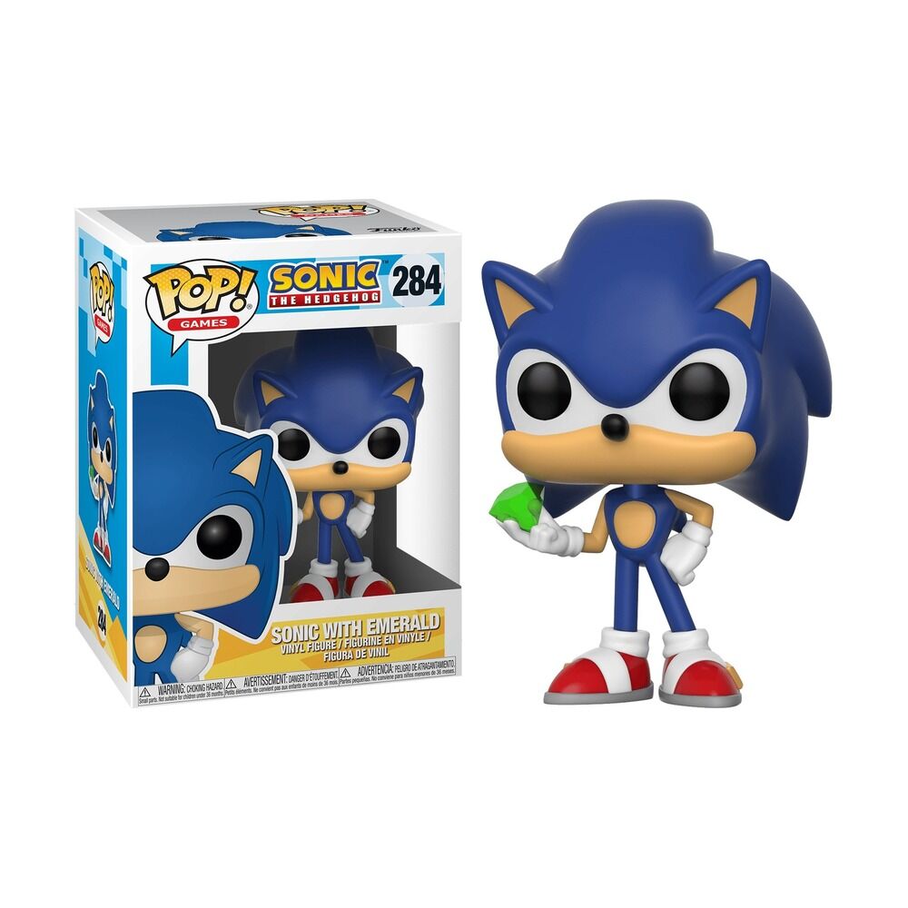 Funko pop! sonic - sonic con esmeralda