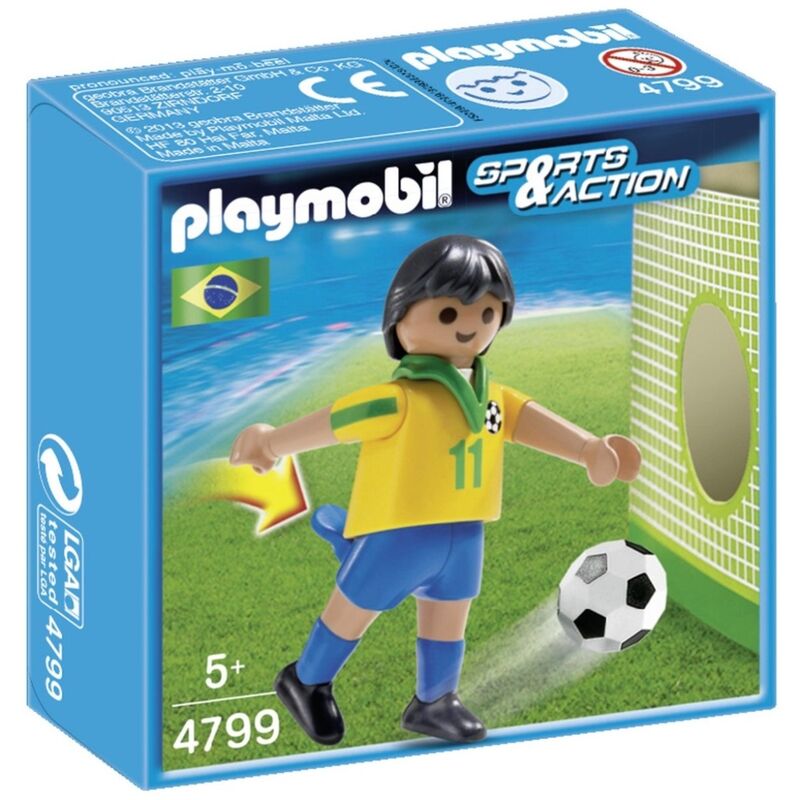 Playmobil  4799 jugador de fútbol brasil