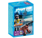 Playmobil 4870 caonero de los caballeros del león