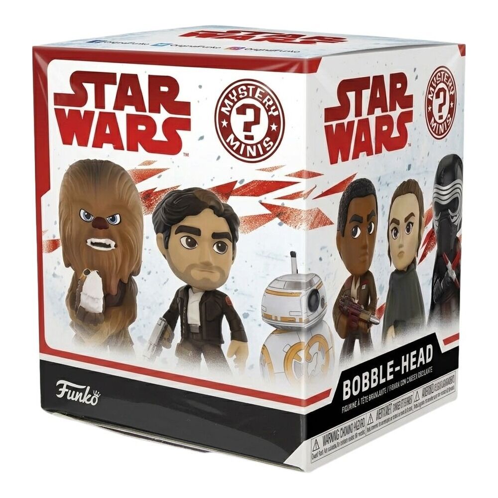 Funko mystery minis star wars: los últimos jedi - caja sorpresa