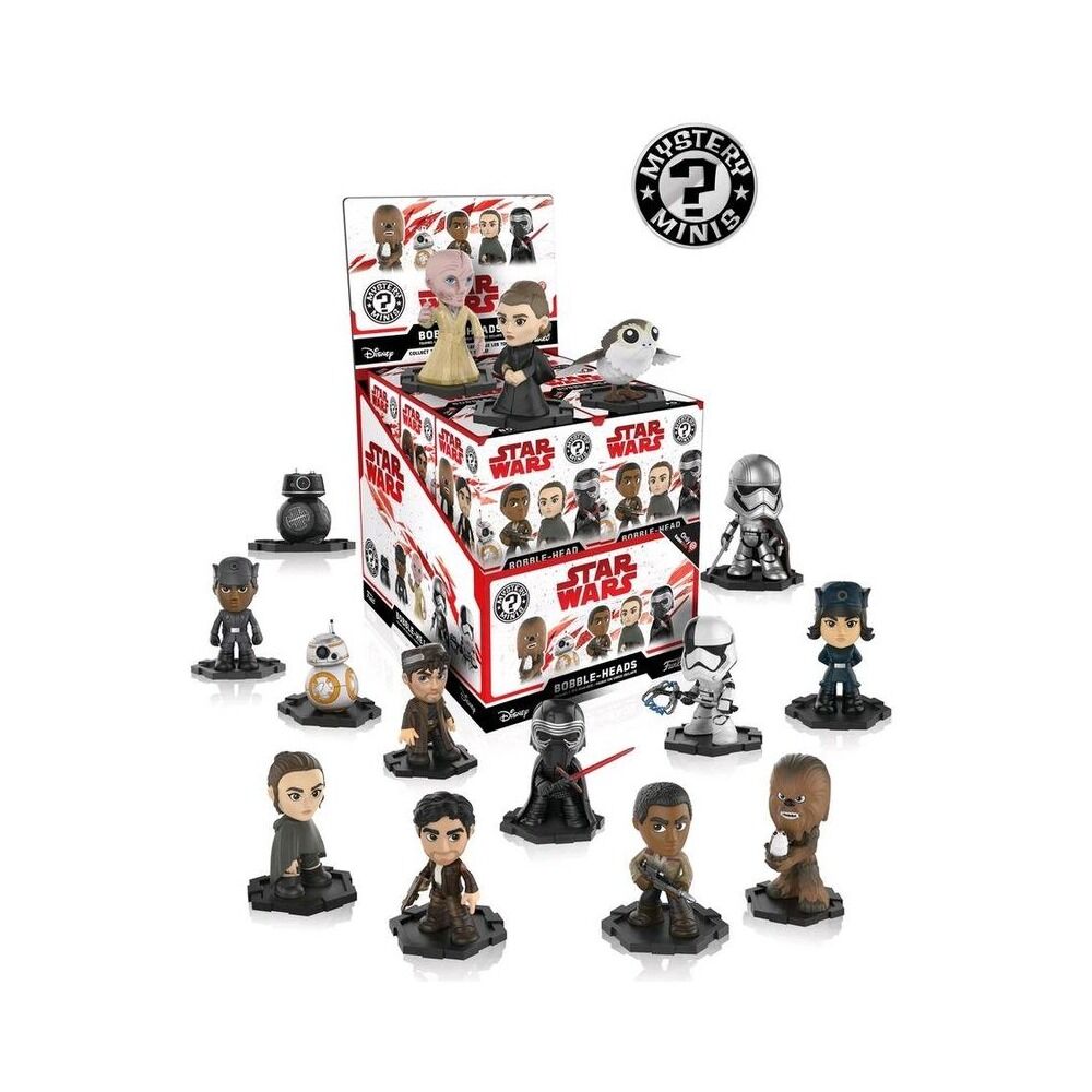 Funko mystery minis star wars: los últimos jedi - caja sorpresa