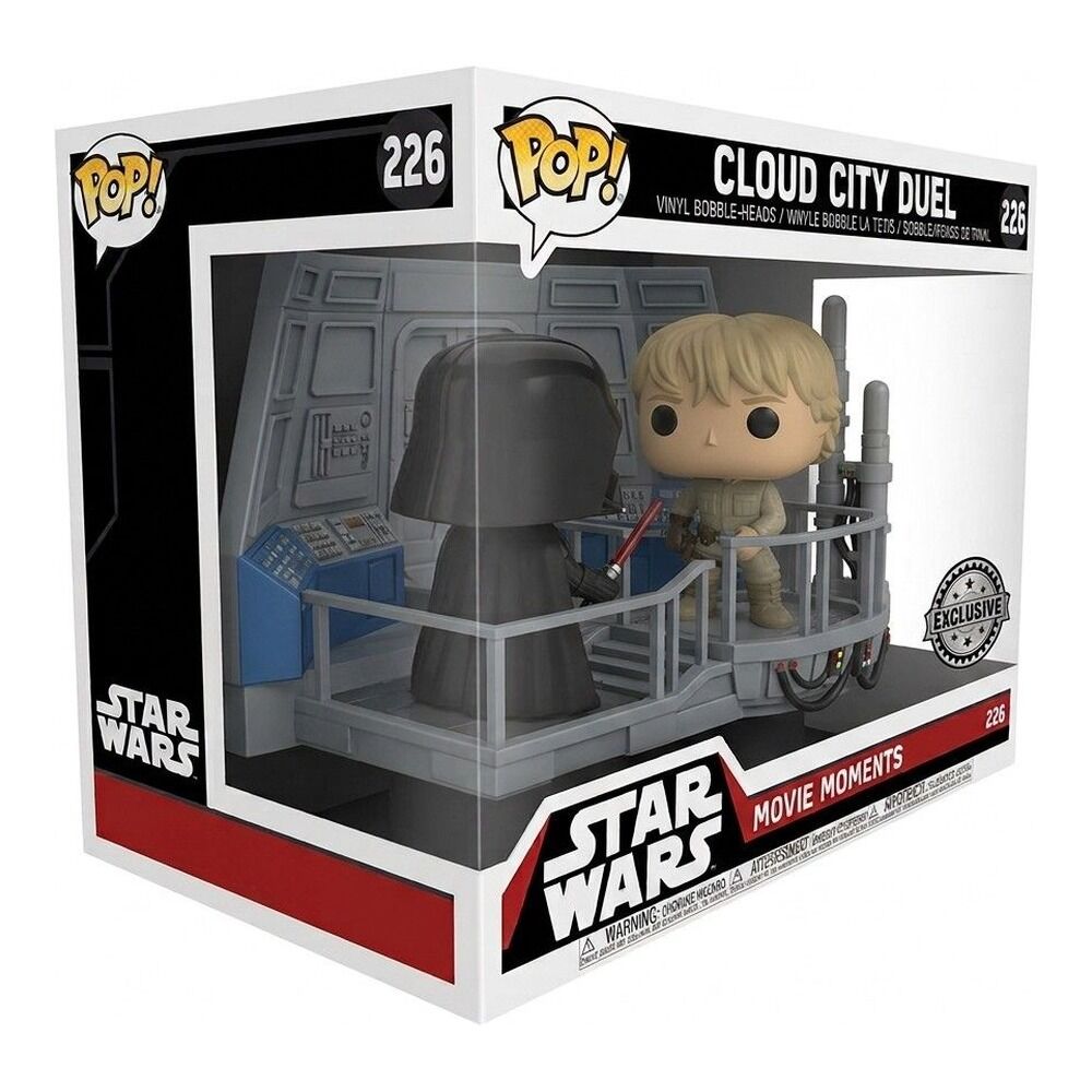 Funko pop! moments star wars - darth vader y luke (exclusivo)