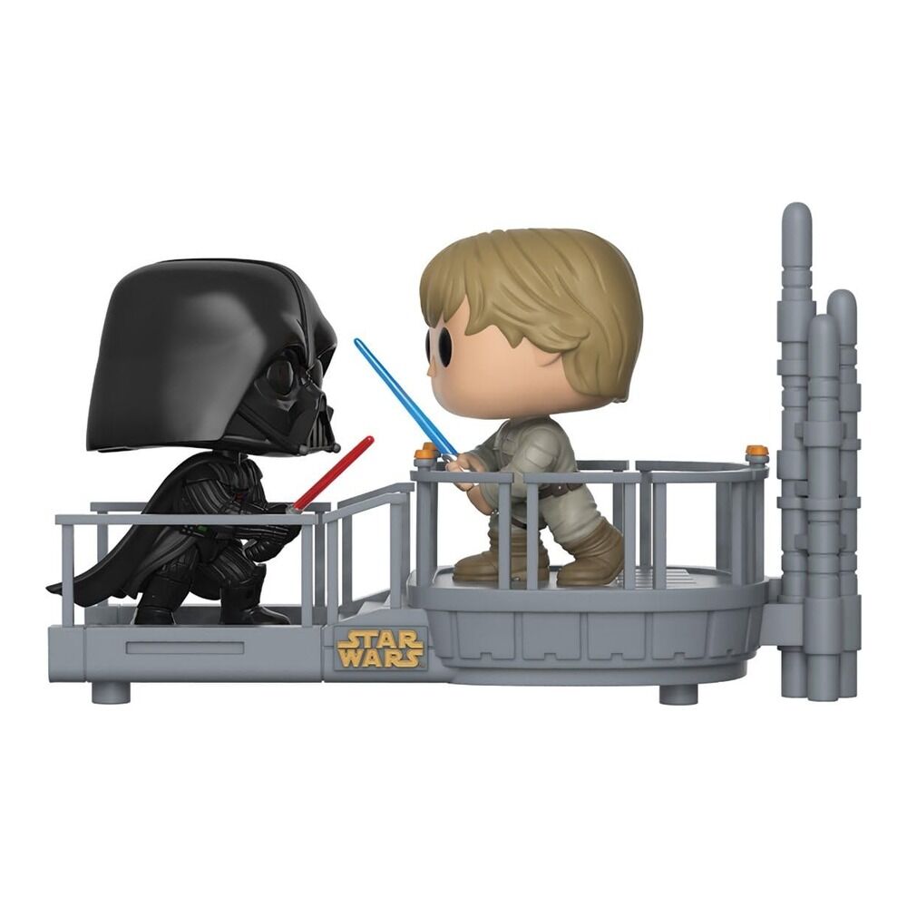 Funko pop! moments star wars - darth vader y luke (exclusivo)