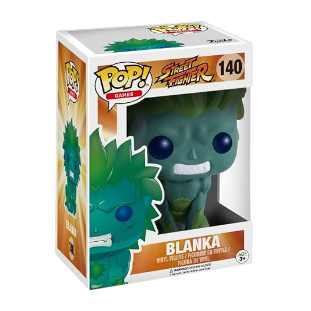 Funko pop! street fighter - blanka verde (blgr) exclusivo