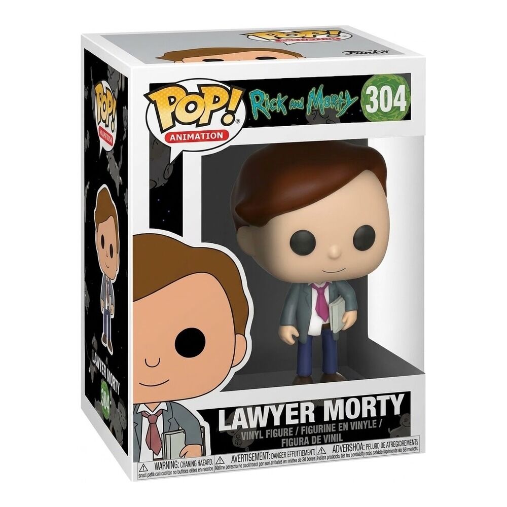 Funko pop! rick & morty - morty abogado