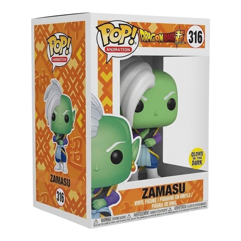 Funko pop! dragon ball super - zamasu (brilla en la oscuridad) exclusivo