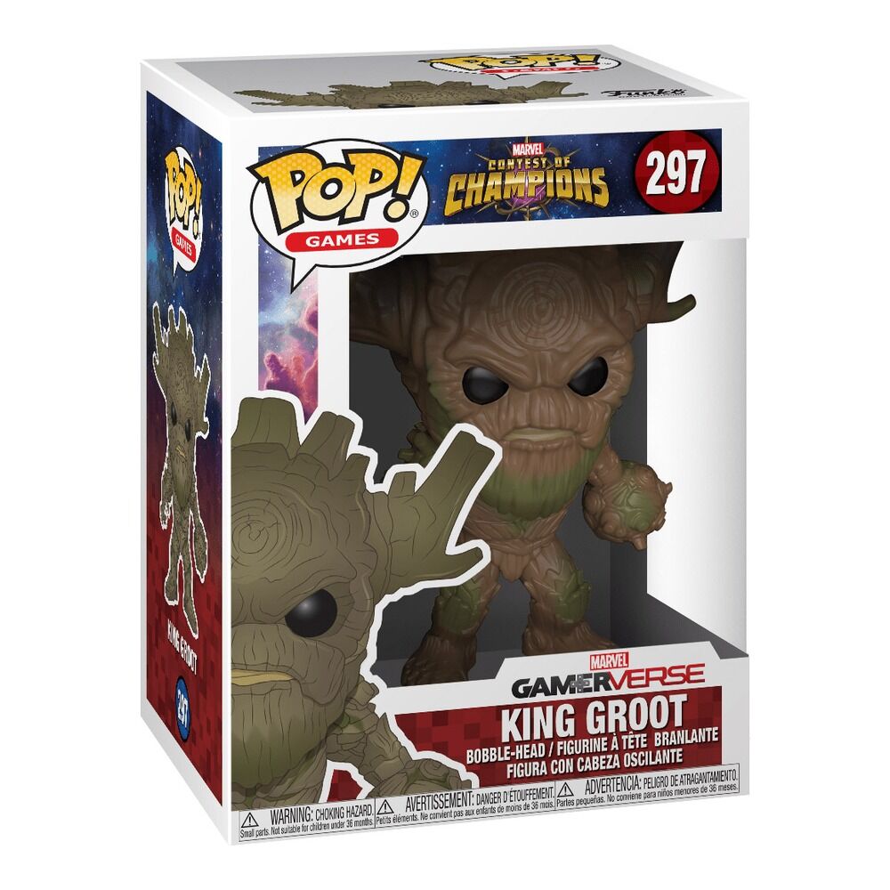 Funko pop! marvel contest of champions - king groot