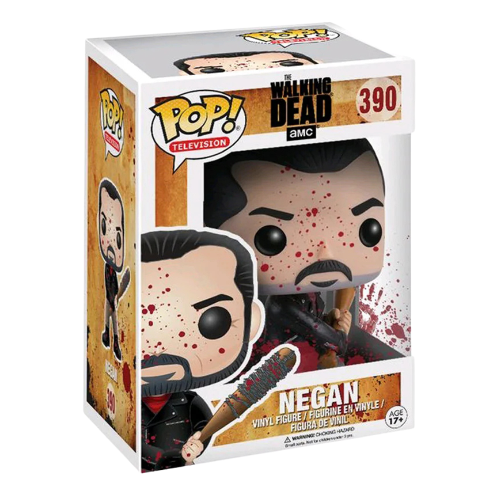 Funko pop! the walking dead - negan sangriento exclusivo
