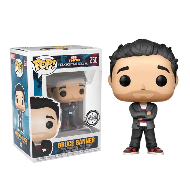 Funko pop! marvel thor ragnarok - bruce banner exclusivo Hover Image