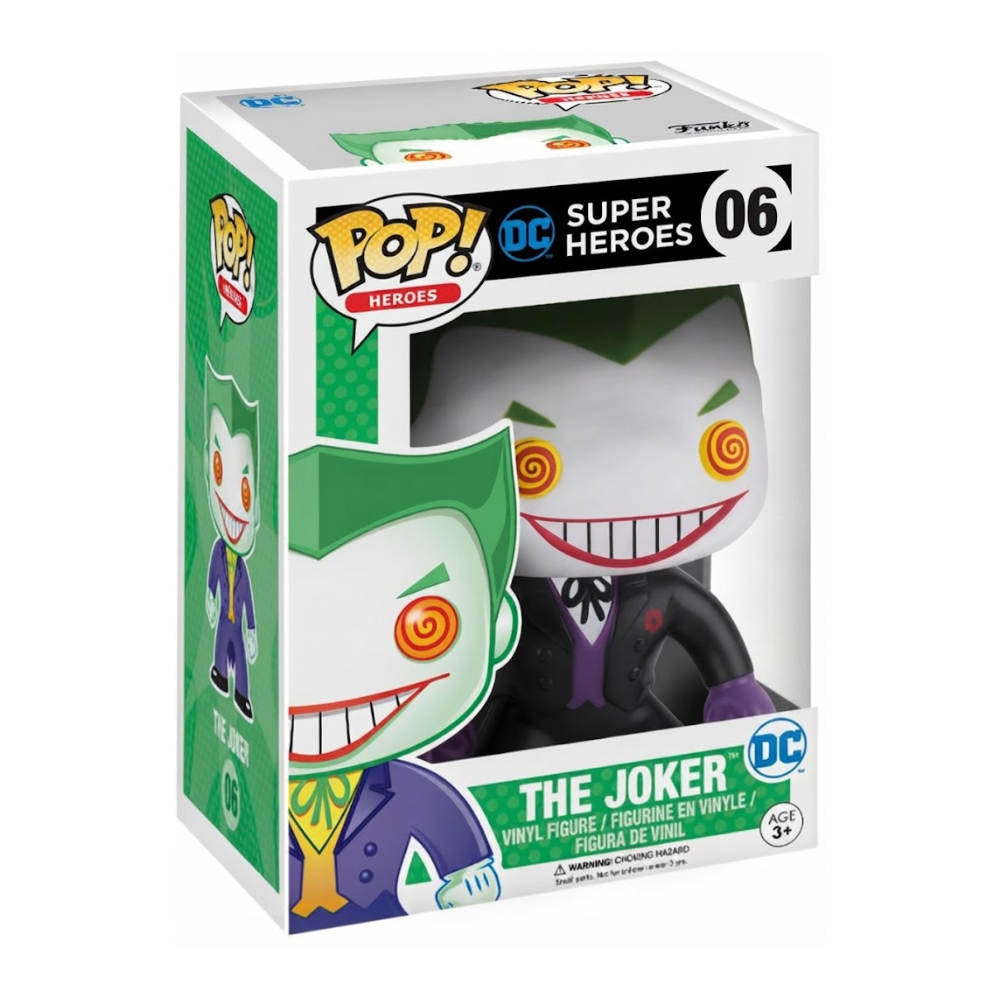 Funko pop! dc batman - the joker (traje negro) exclusivo