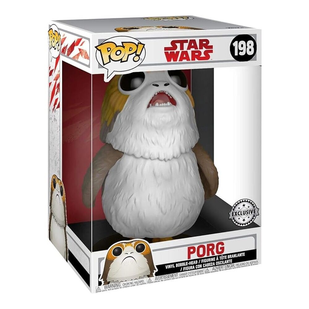Funko pop! star wars - porg grande 25 cm exclusivo