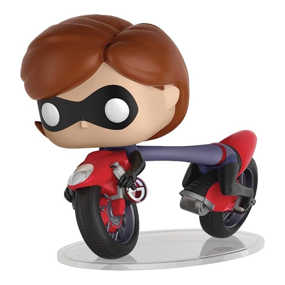Funko pop! disney: los increíbles 2 - elastigirl en elastimoto