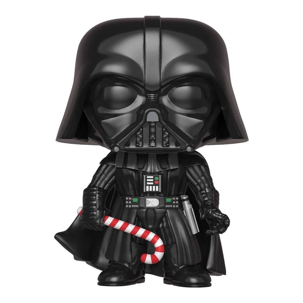 Funko pop! star wars navidad - darth vader con bastón de caramelo