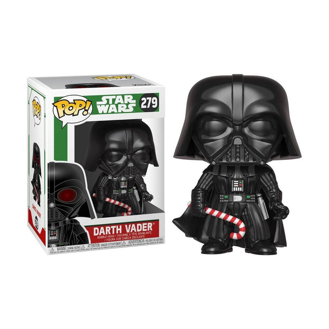 Funko pop! star wars holidays - darth vader con bastón de caramelo Hover Image