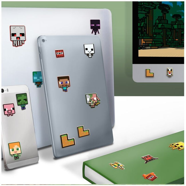Pack Vinilos Para Gadgets Minecraft 21 X 15 Cm Hover Image