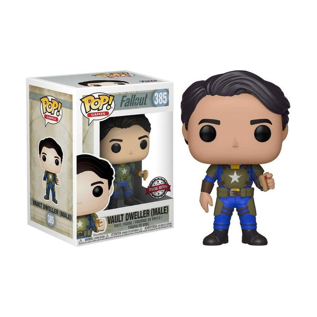 Funko pop! fallout - vault dweller male (edición especial) Hover Image
