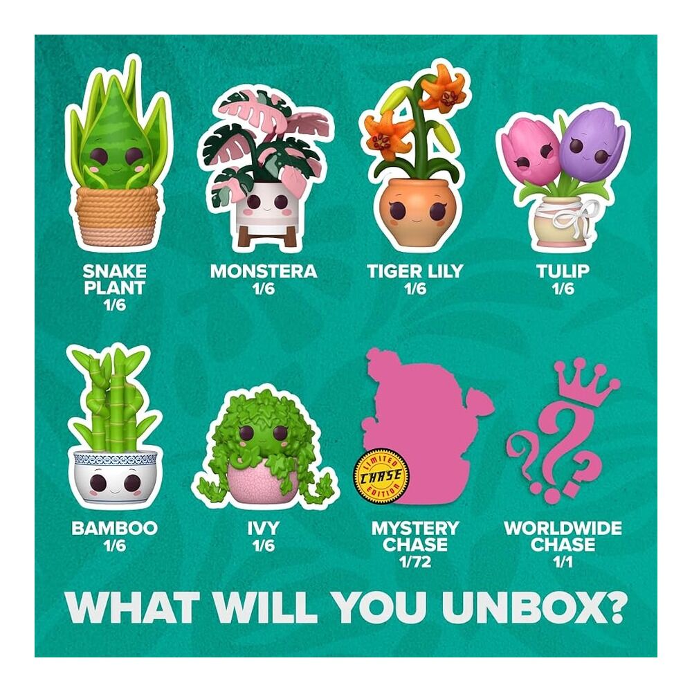 Funko pop! mystery flora plants - figura sorpresa