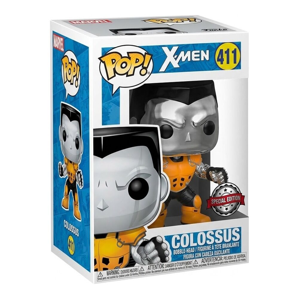 Funko pop! marvel x-men - colossus (cromado plateado) exclusivo