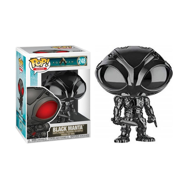 Funko pop! dc aquaman - black manta (chrome) exclusivo Hover Image