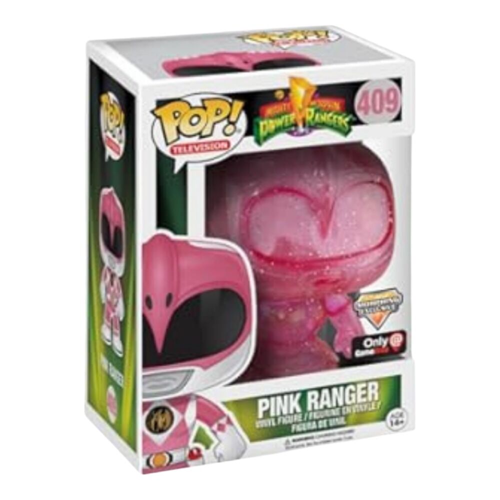 Funko pop! power rangers - ranger rosa morphing exclusivo