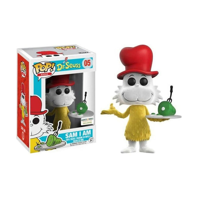 Funko pop! dr. seuss - sam i am flocked exclusivo Hover Image
