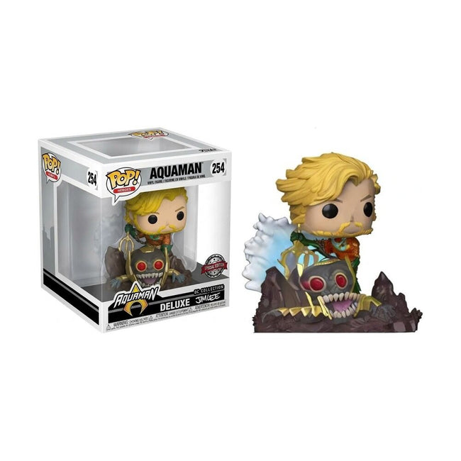 Funko pop! deluxe dc - aquaman (exclusivo) Hover Image