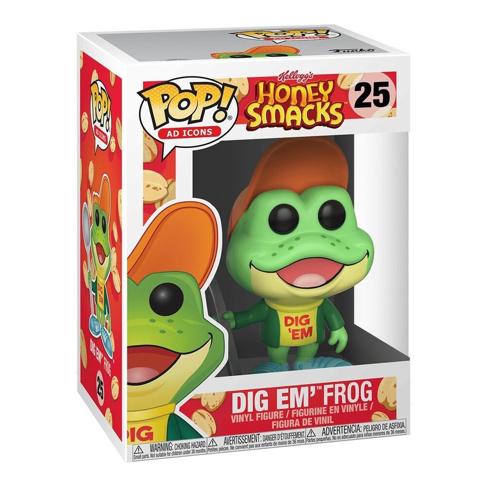 Funko pop! kellogg's honey smacks - dig 'em frog