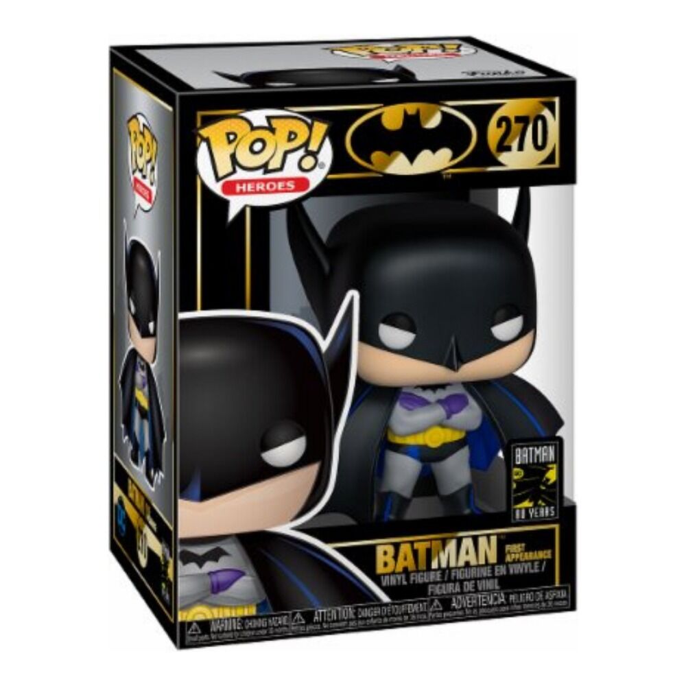 Funko pop! dc batman 80 th - batman primera apariencia